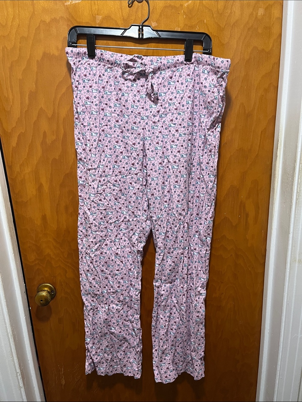 Vineyard Vines Pink Arctic Whale Pajama Pants - Medium